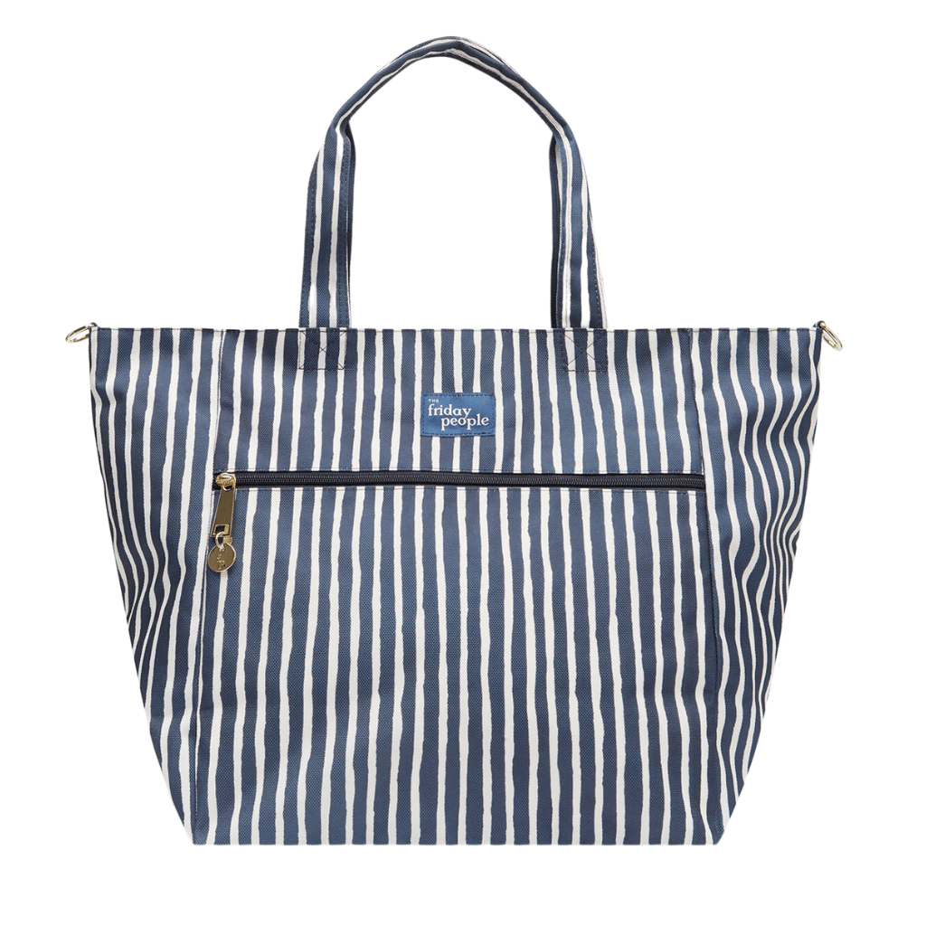 Carryall tote (XL) - Pacific stripe