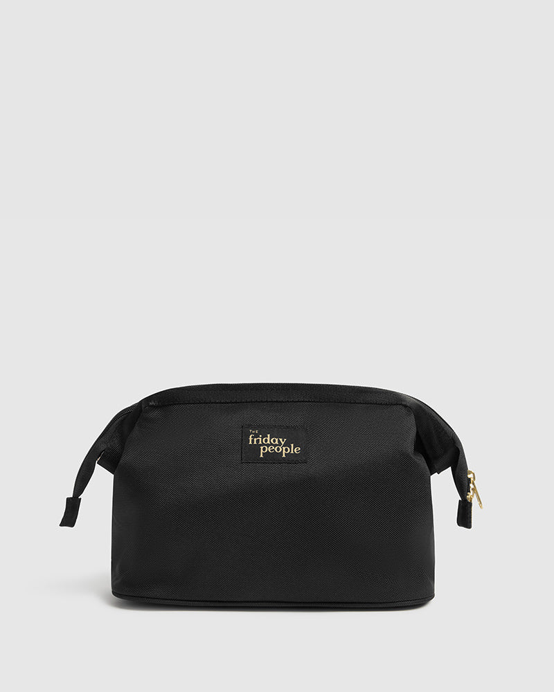 It's Friday Toiletries Bag - Black