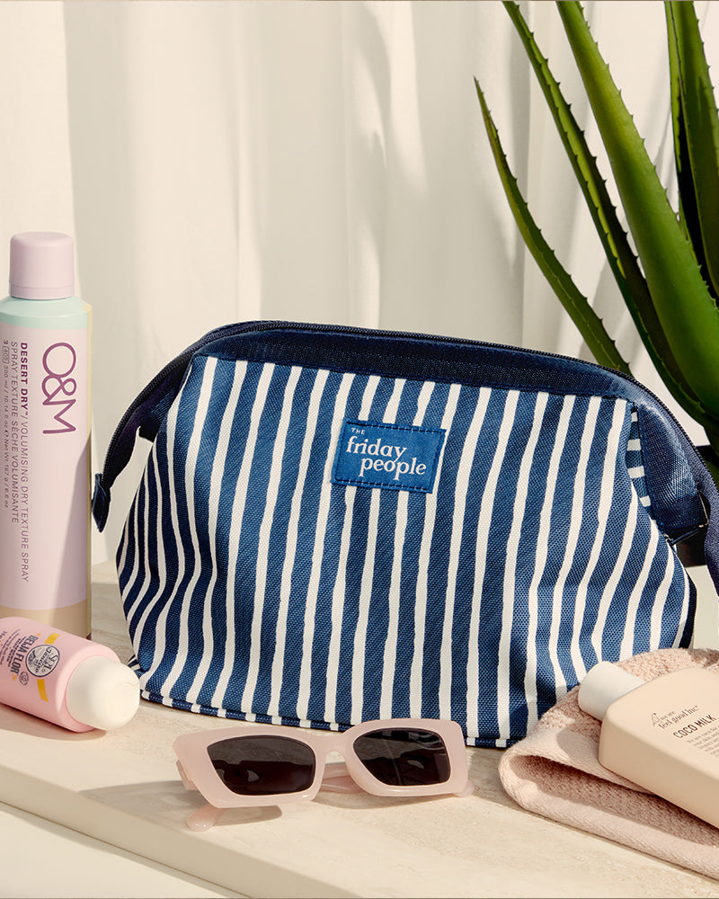It&#39;s Friday Toiletry Bag - Pacific Stripe