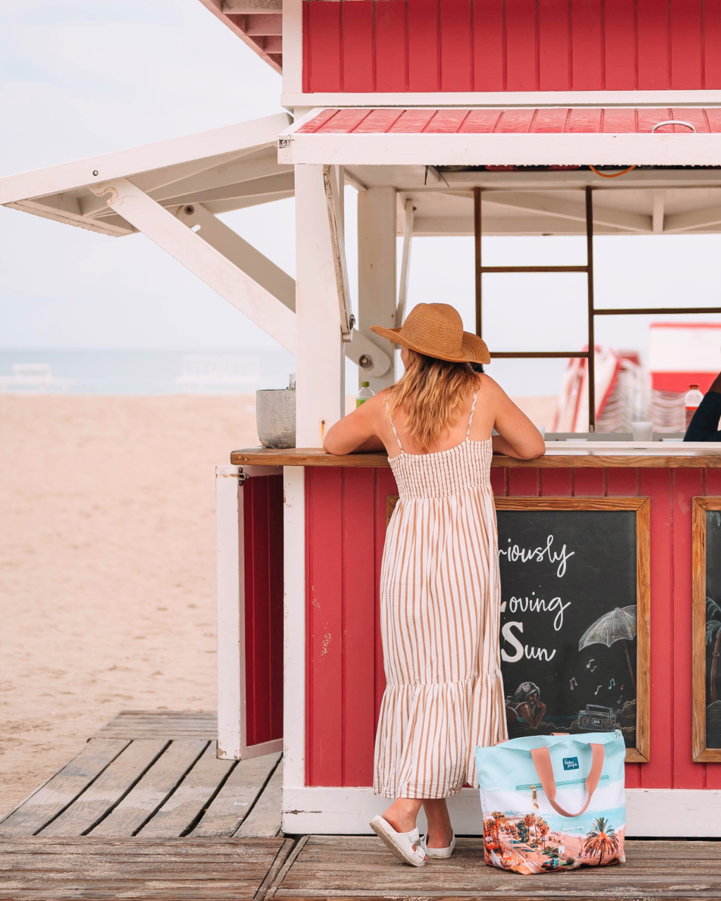 Carryall tote (XL) - Postcard