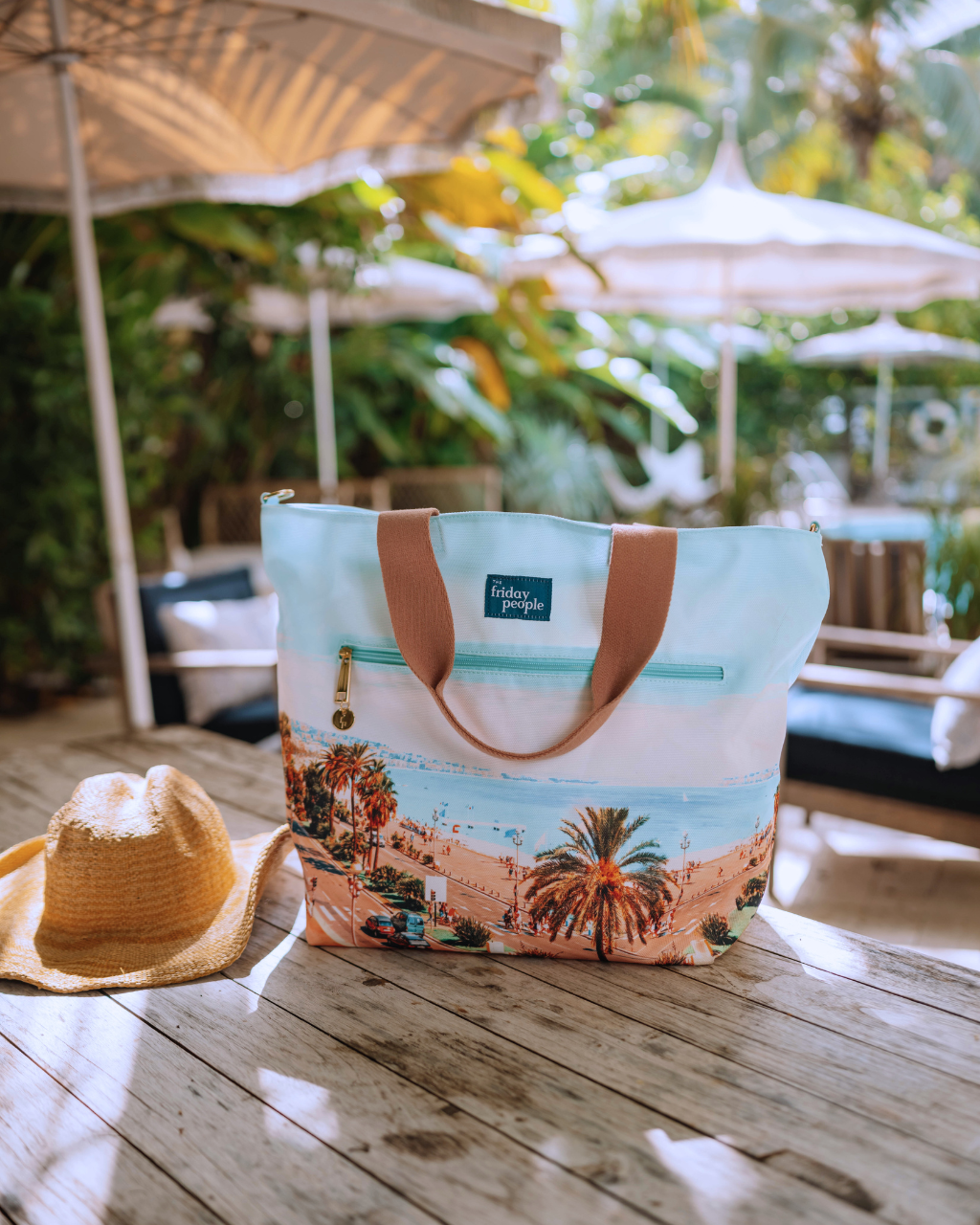 Carryall tote (L) - Postcard