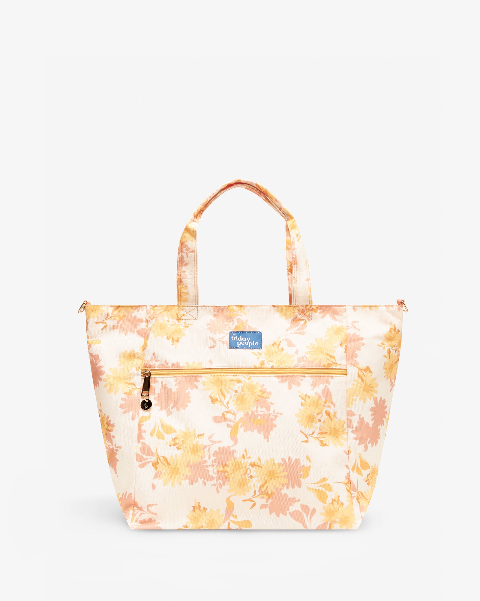 Carryall tote (L) - Summer daisies