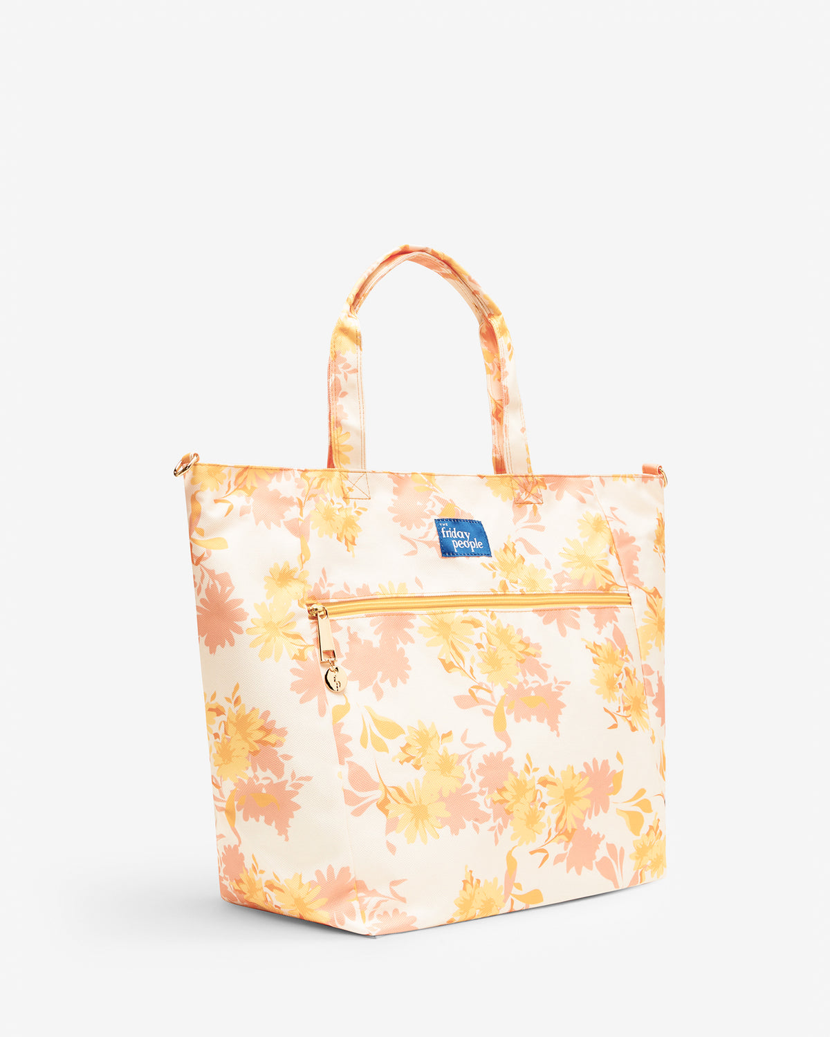 Carryall tote (L) - Summer daisies