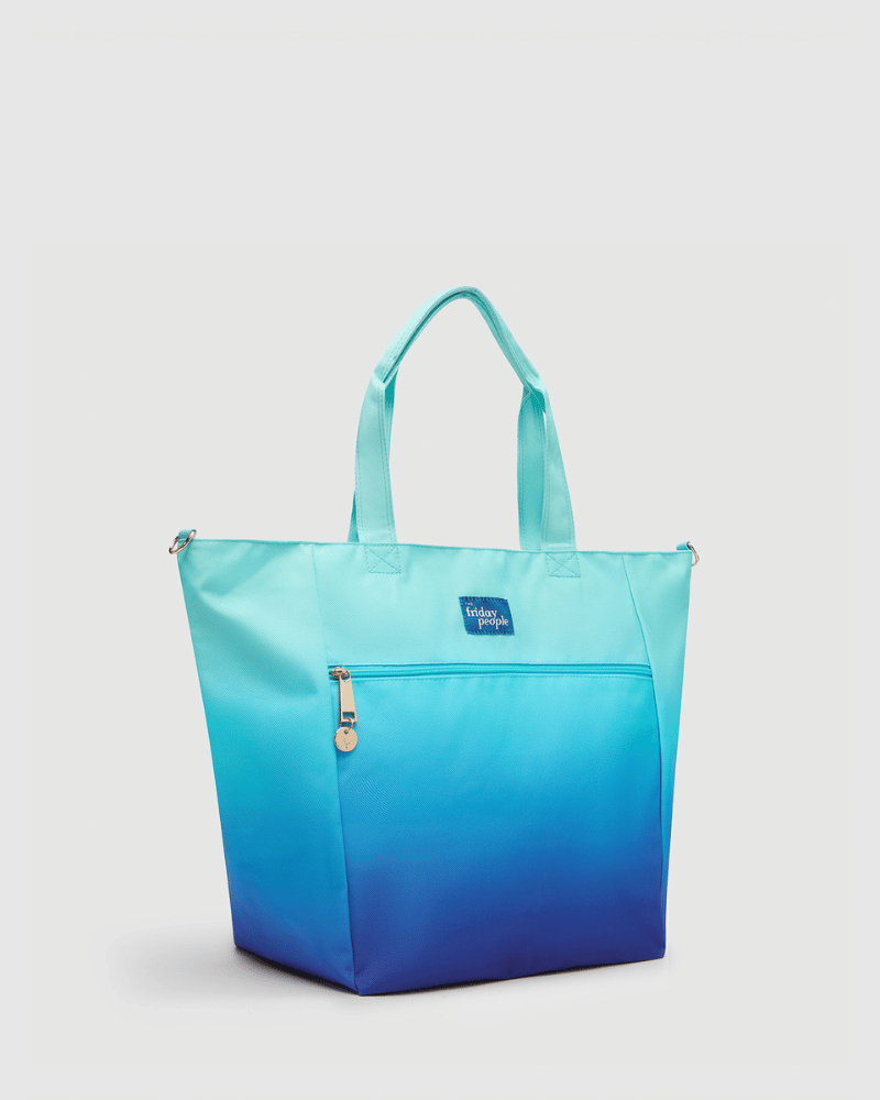 Carryall tote (L) - Blue sky