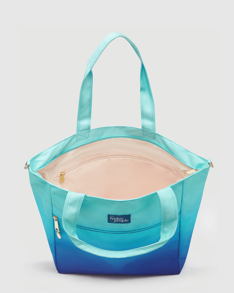 Carryall tote (L) - Blue sky