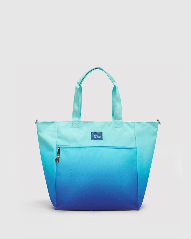 Carryall tote (L) - Blue sky
