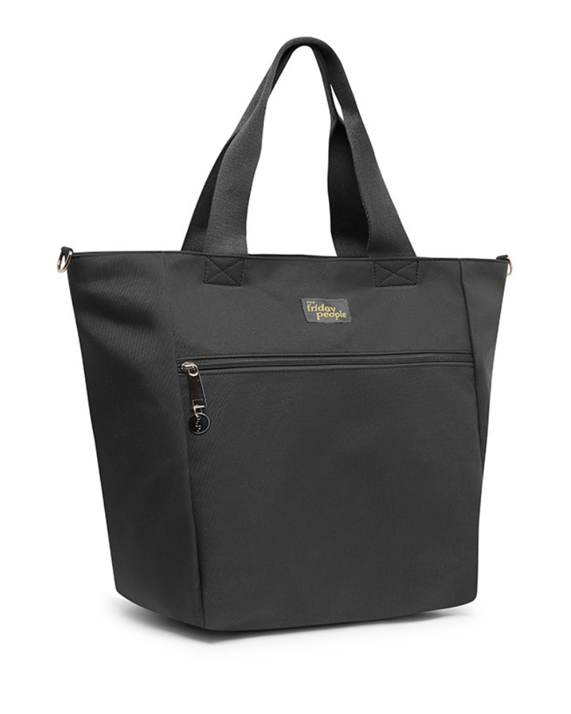 Carryall tote (L) - Black