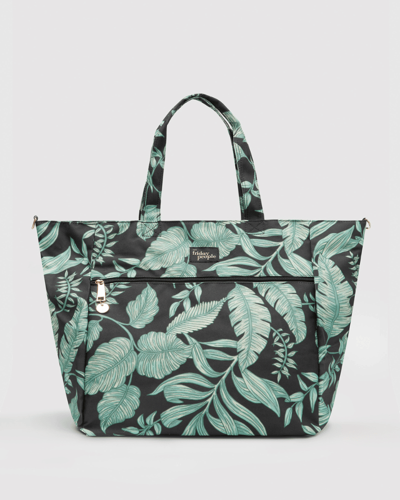 Carryall Tote (XL) - Vintage Palms - Monterey