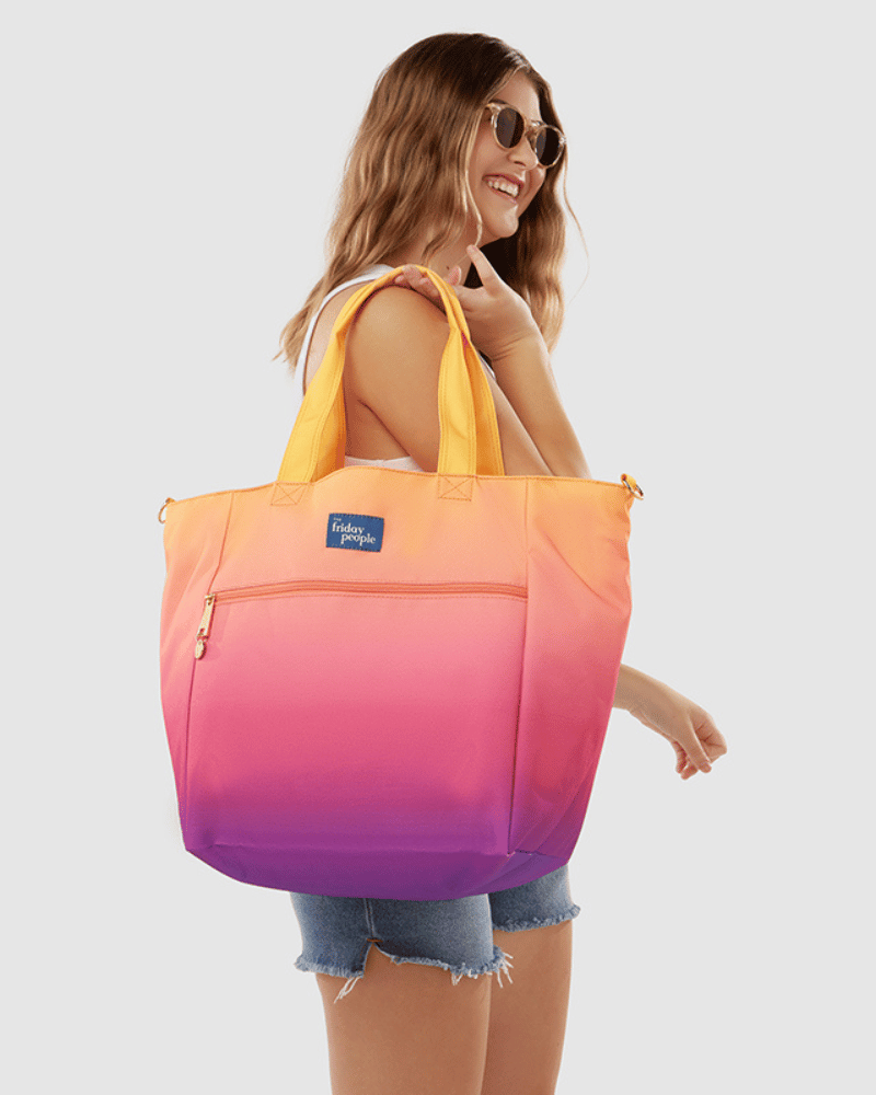 Carryall tote (L) - Sunset
