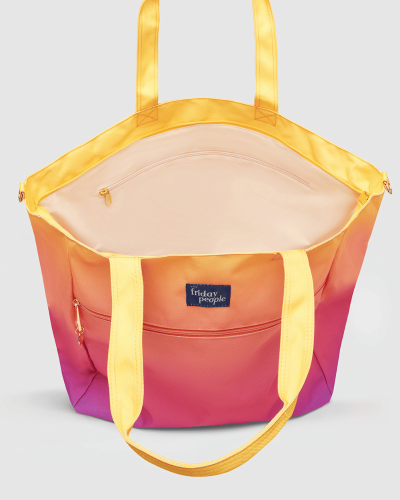Carryall tote (L) - Sunset