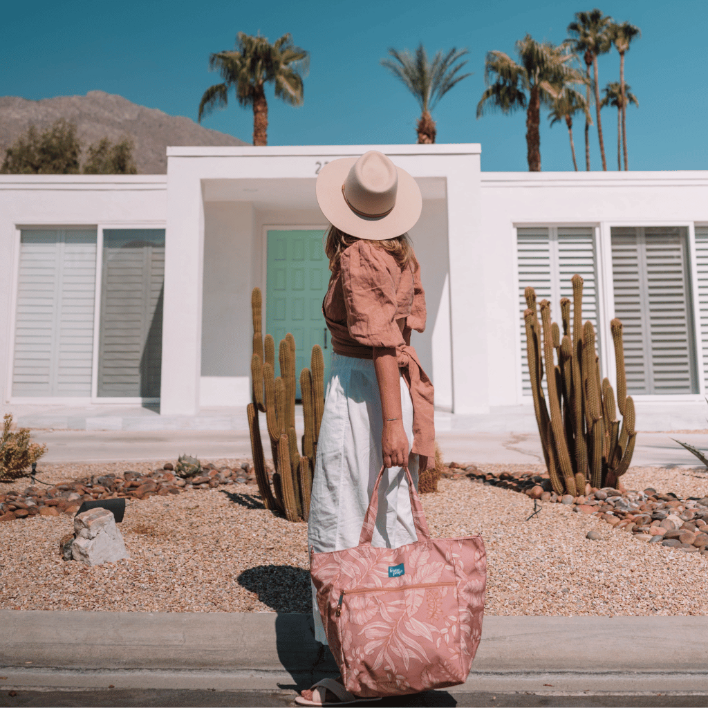 Carryall Tote L Vintage Palms Palm Springs The Friday People